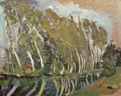 Landschap met Liggend Figuur door Chaim Soutine